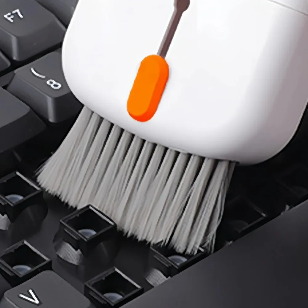 Portable Electronic Cleaning Set Screen Cleaning Bracket Design Keyboard Cleaner Kit Multipurpose Convenient