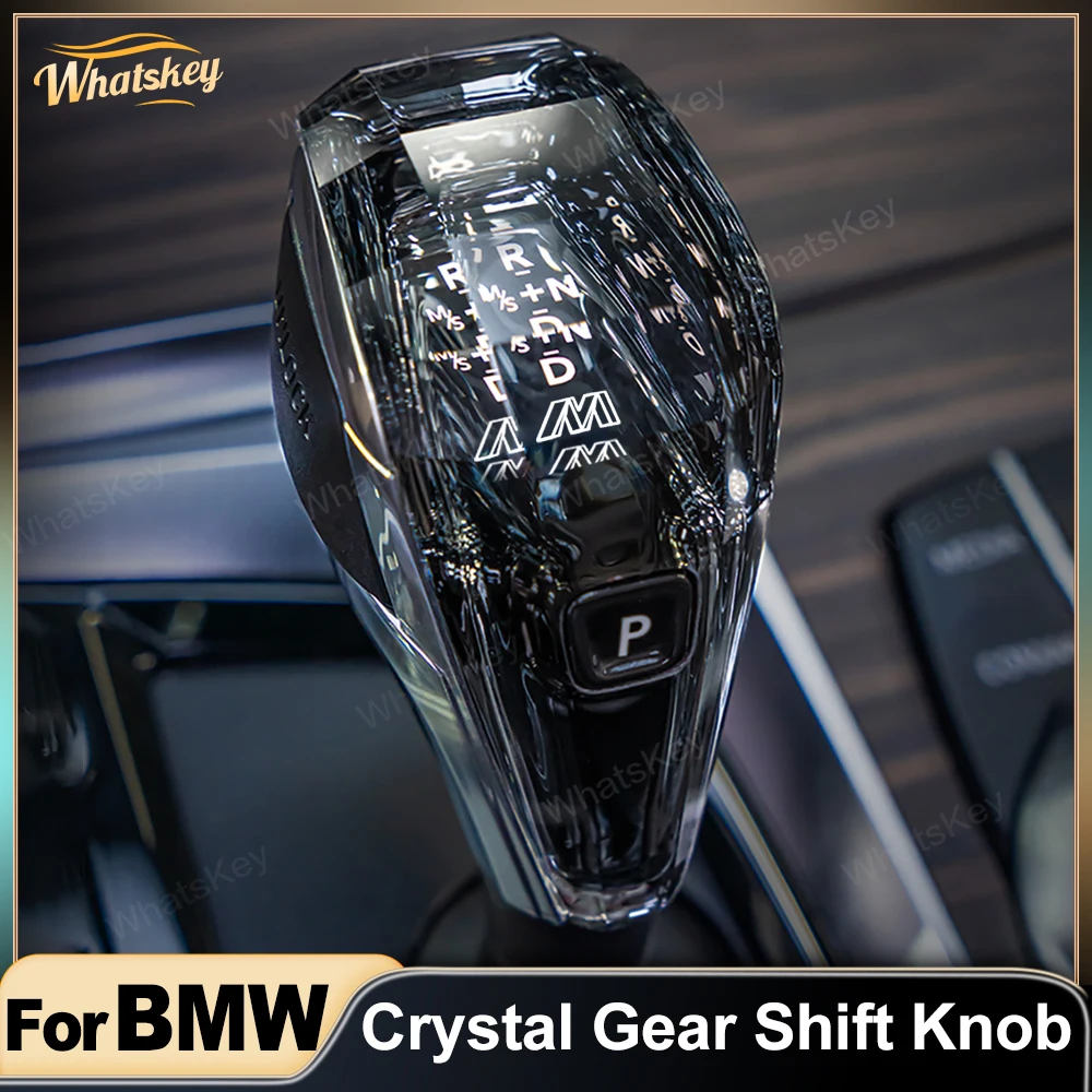 

1 Piece Set Crystal Gear Shift Knob For BMW G20 G30 G32 G05 X5 G11 G12 F15 E70 F10 F20 F30 Crystal Lever Stick Handle Shift