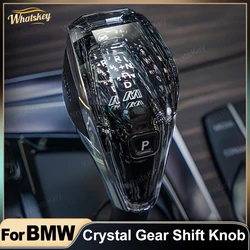 1 Piece Crystal Gear Shift Knob For BMW G30 G31 G32 G11 G12 F30 F31 F32 F36 F01 F25 F26 F20 F22 F15 E70 F11 F10 Handle Gearbox