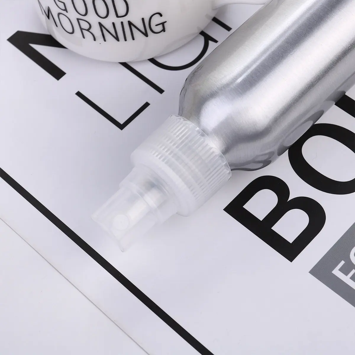 

5Pcs Disinfection Spray Bottle Refillable Aluminum Travel Perfume Spray Nozzle Sturdy Liquid Storage Makeup Remover