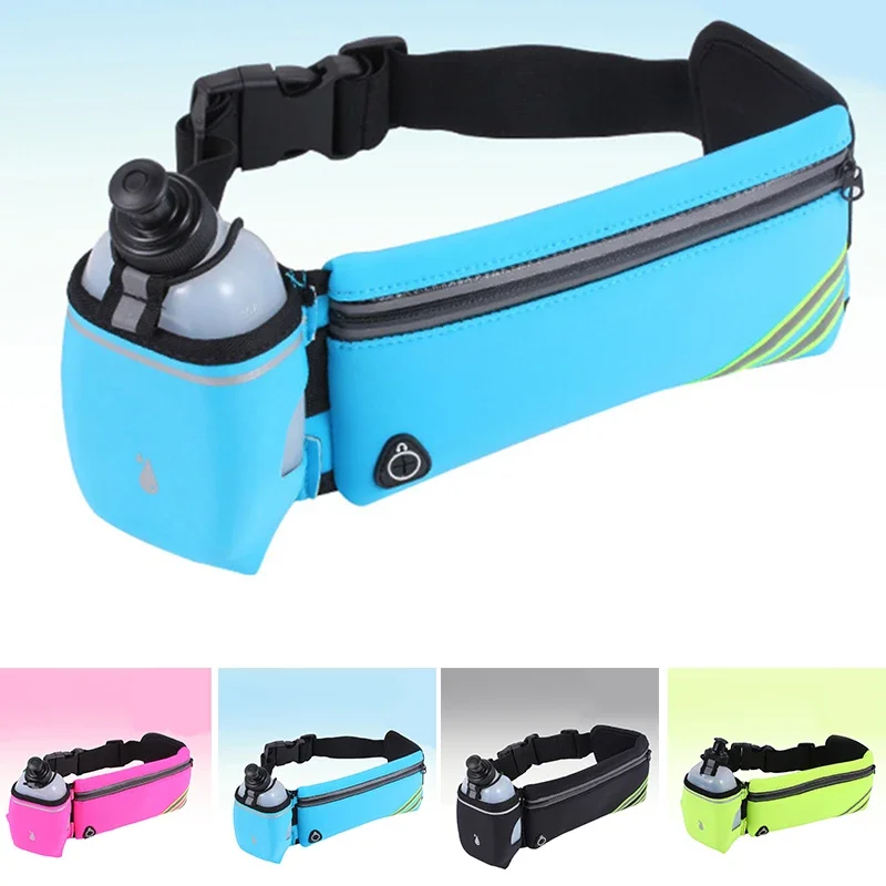 

Running Waist Bag Sports Fanny Pack Women Men Belt Bag Phone Hydration Backpack Waterproof Running Accessories Water