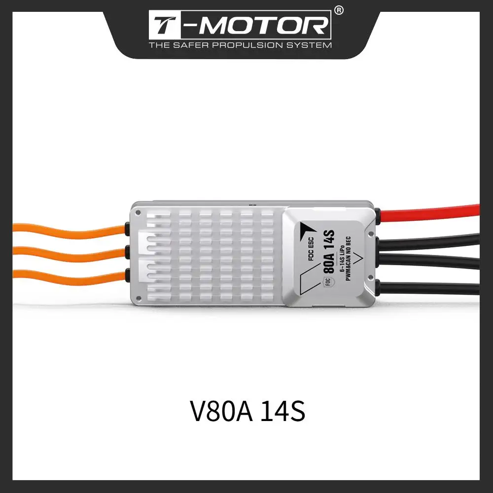T-MOTOR V Series FOC ESC V40A/V80A/V120A Electric Speed Controller for Drone VTOL Series Motors High-Efficiency Drone Propulsion