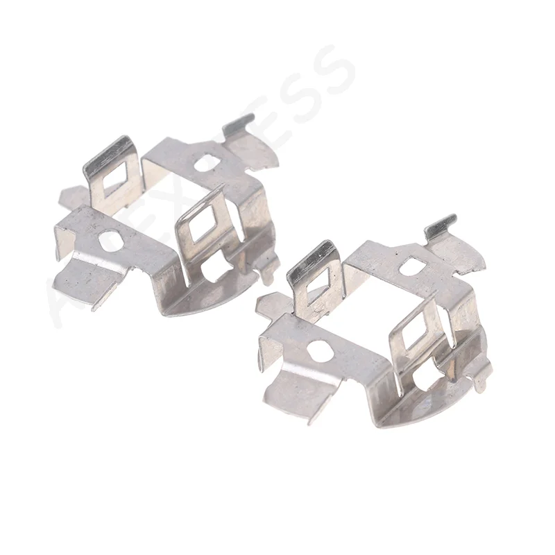 

New2xH7 HID Headlight Xenon Bulb Base Holder Adapter Retainer Headlamp Socket Metal