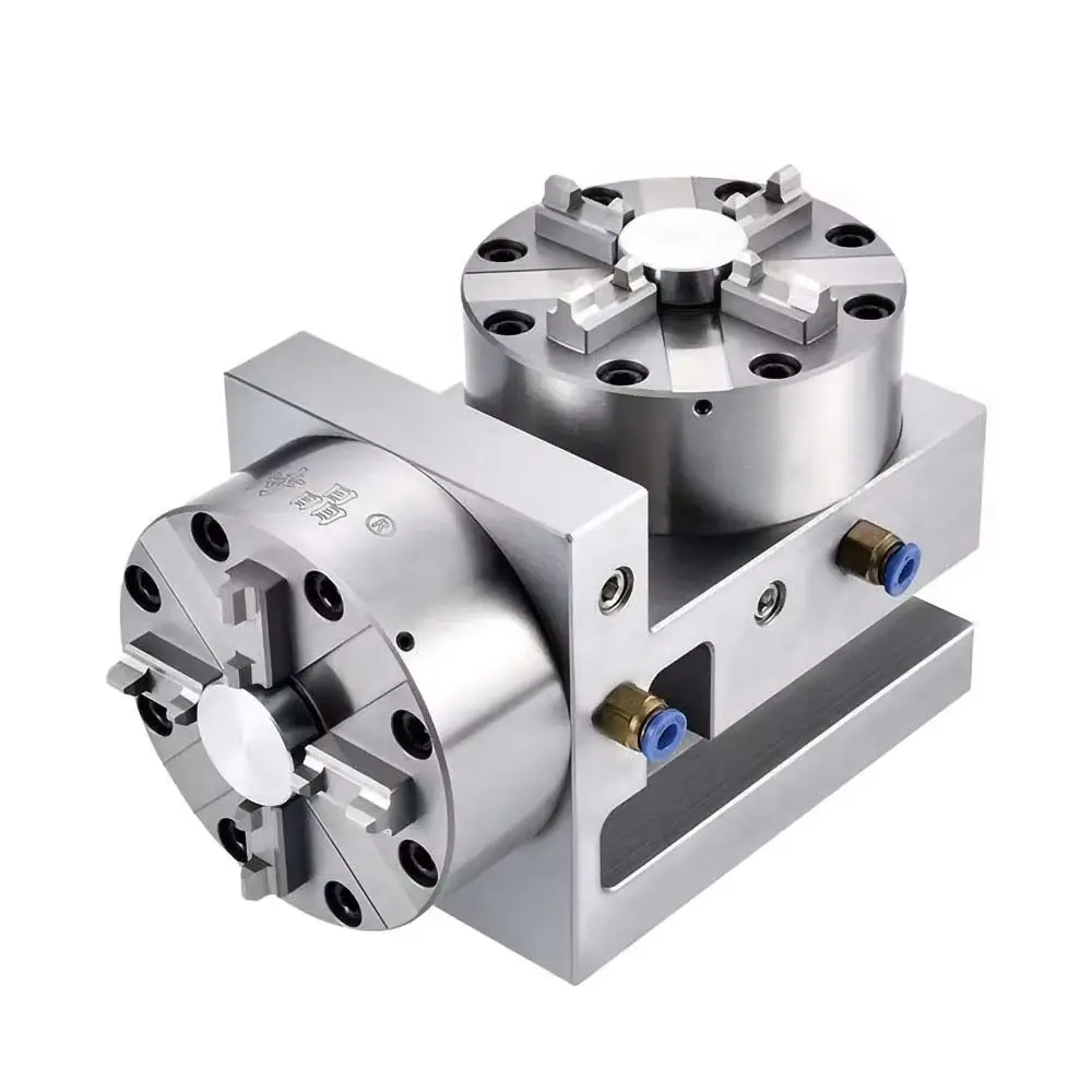 

CNC Engraving Chuck apply to ER Interface 100mm Pneumatic manual Chuck for EDM Spark Machine Electrode Clamping Precision