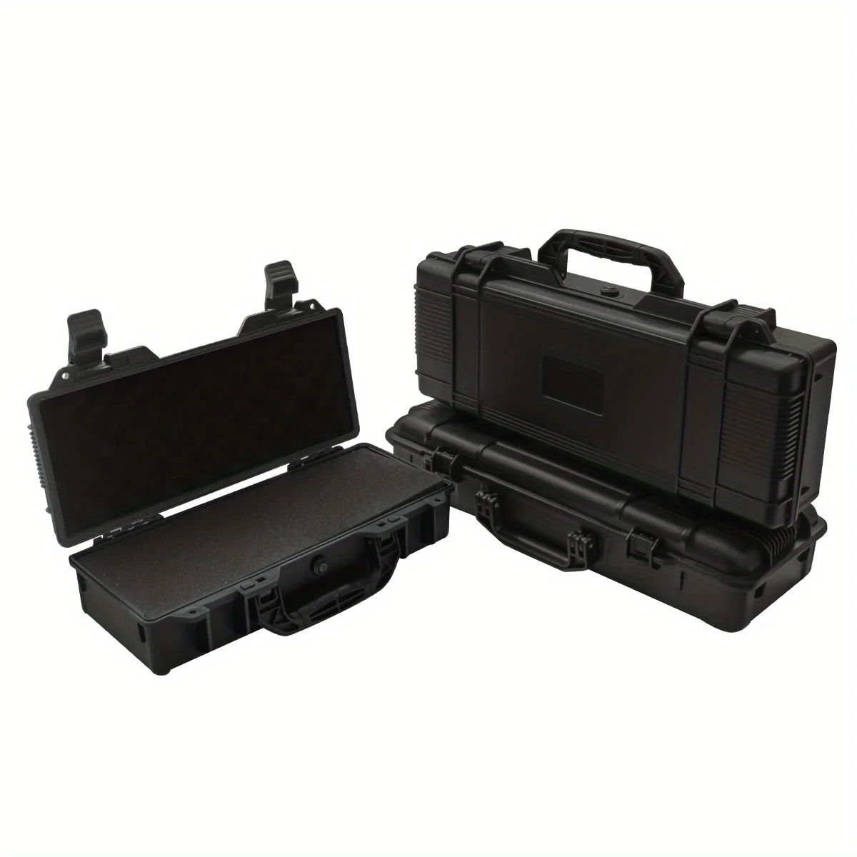 Жесткий защитный чехол для фотоаппаратов, инструментов, ящик для инструментов для наружного снаряжения с предварительно вырезанной губчатой вставкой, ударопрочный и износостойкий