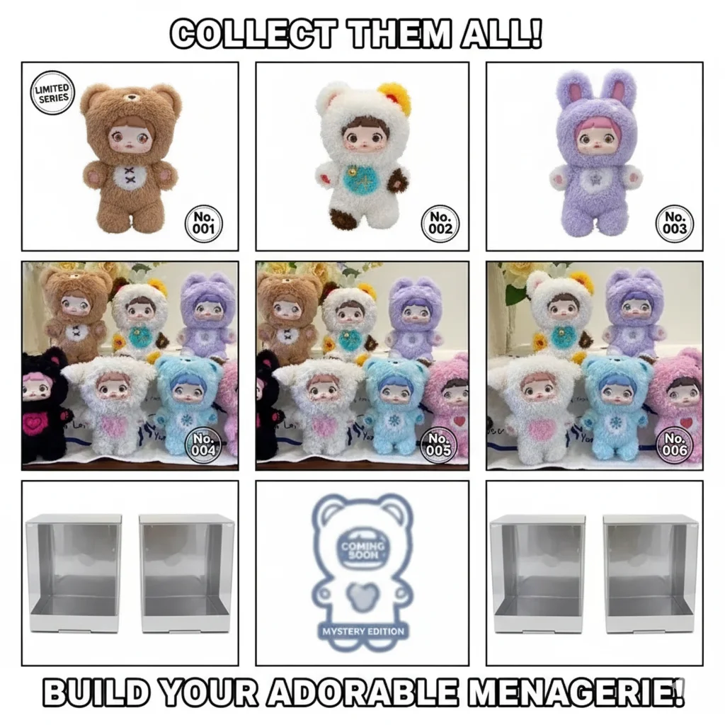 Nommi Lovelinessed Never End Blind Box Dolls Cute Kawaii Vinyl Figure Series Mystery Box Dolls Perfect Gift Bag Pendant
