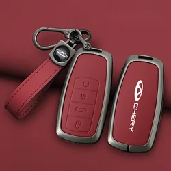 Car Remote Key Case Fob Cover Bag For Chery Tiggo 8 Pro Tiggo 8plus New 5 Plus 7pro Max Omoda 5 C5 Modod Protector Accessories