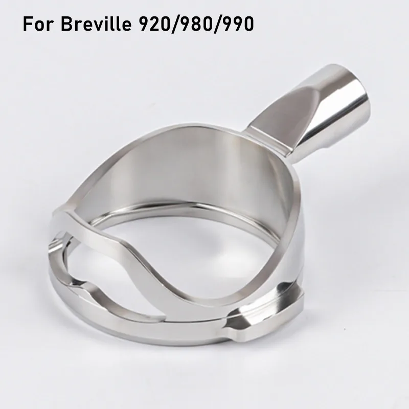 Hollow Out Head 58mm Coffee Bottomless Portafilter For Breville 920/980/990 Stainless Steel Naked Portafilter Coffee Accessories