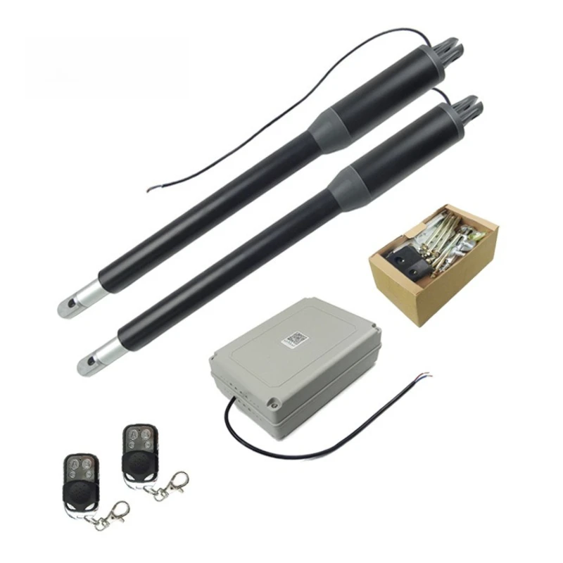 Door opening motor Opposite straight arm door opening machine Intelligent remote control in community courtyard