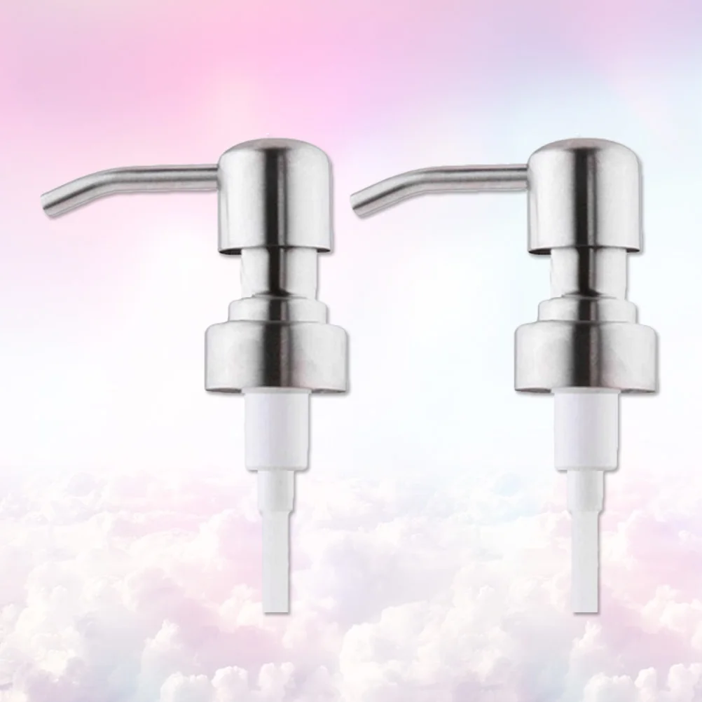 

2Pcs StainlessSteel DispenserLid SoapSink Lids Classic Dispenser Lids Dispenser Pump LongLasting StandardSize28