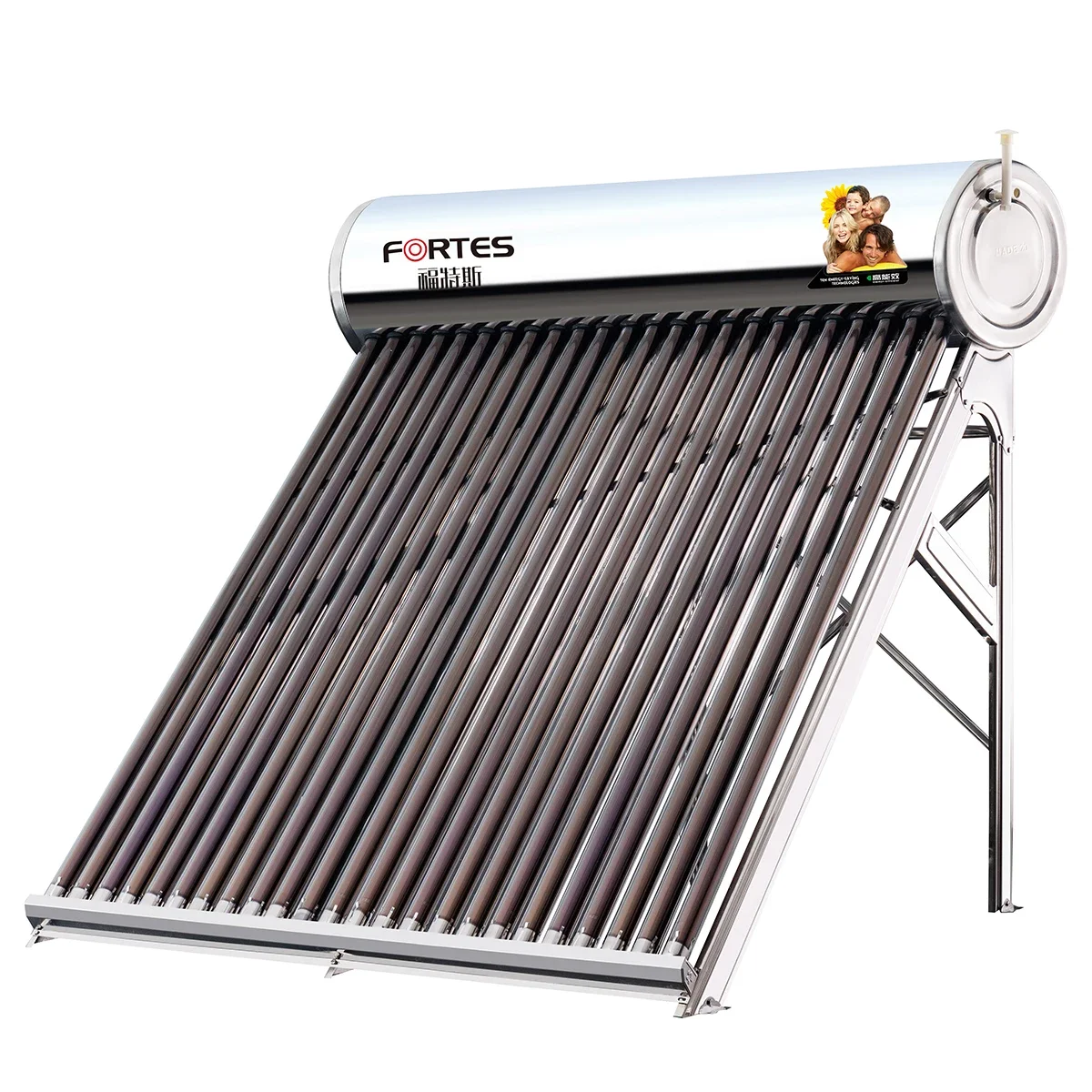 100L 200L 240L 300L 360L Non-pressurized solar water heater solar power heater for home