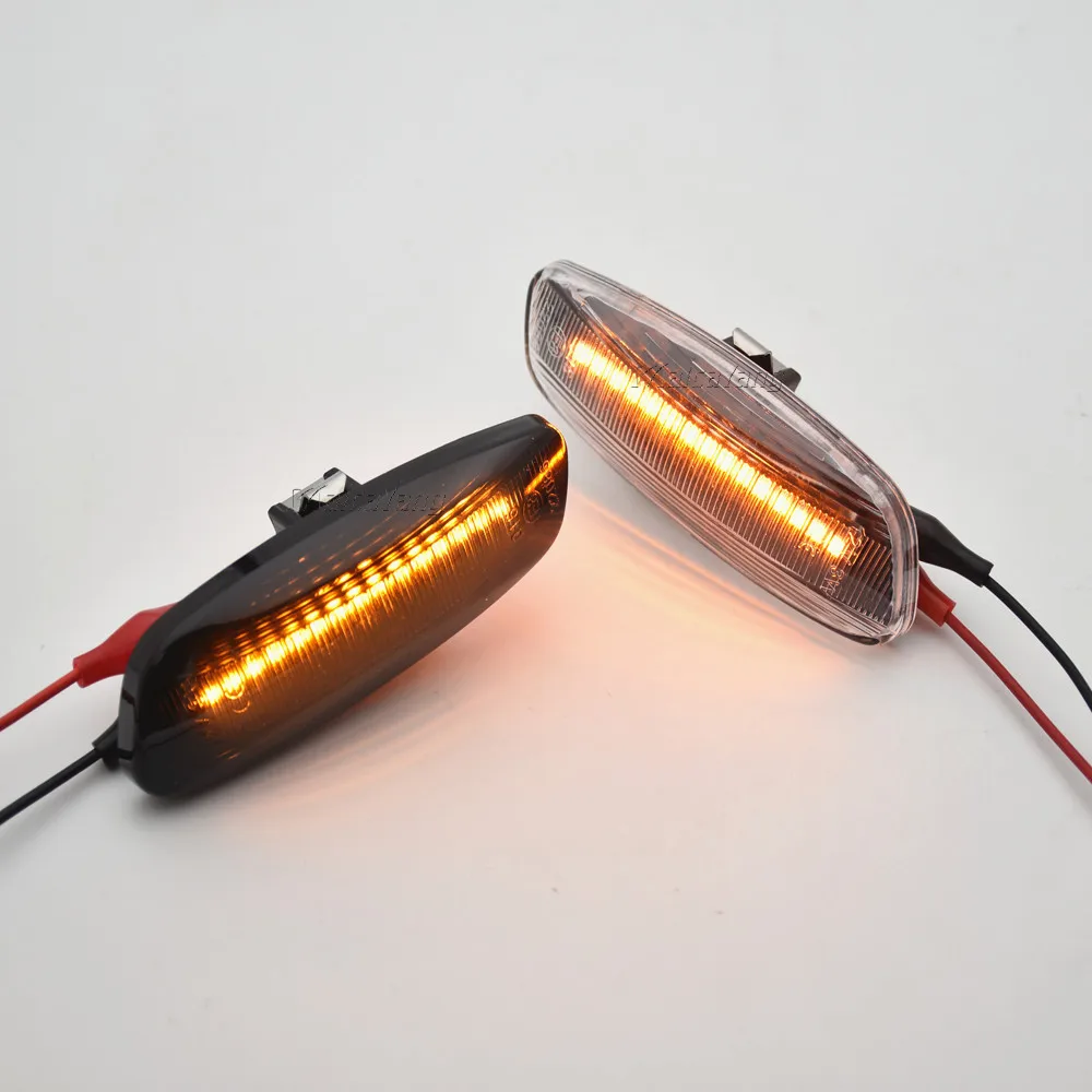 Für Peugeot 207 308 3008 5008 RCZ Für Citroen C3 C4 C5 DS3 DS4 Auto LED Dynamischer Blinker Seitenmarkierungsleuchte Kotflügellicht – Detail 6