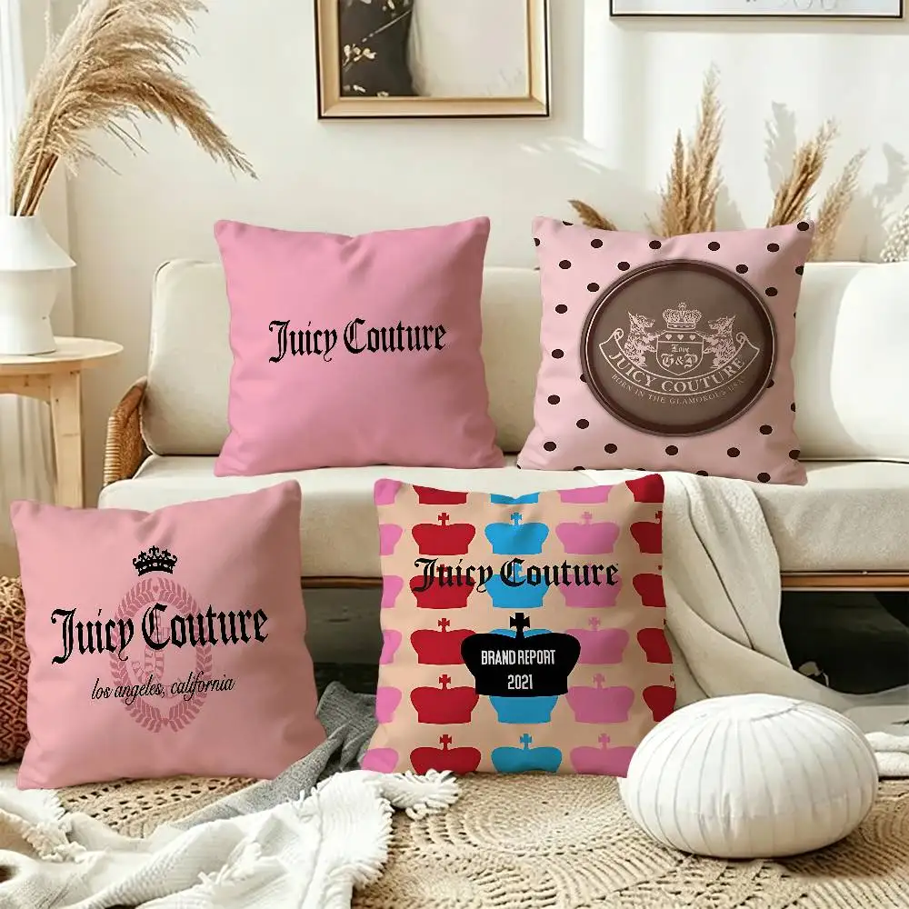 Perfumes J-Juicy C-CoutureS-S Maple Design Cushion Cover Happy Autumn Harvest decor Holiday Decorati Pillow Cover