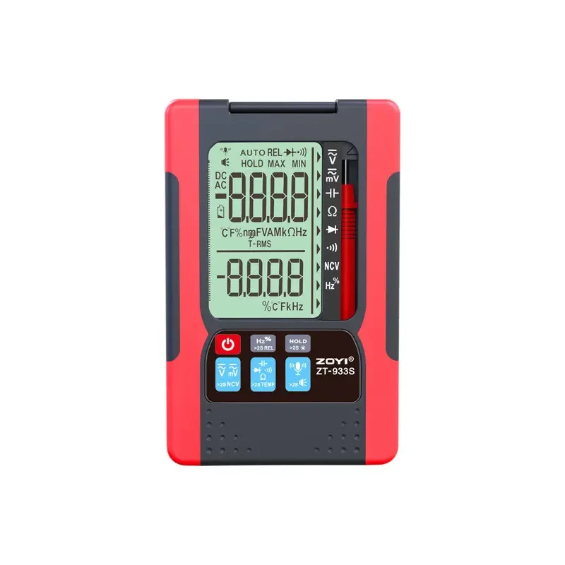 

ZOYI ZT-933S voice control digital multimeter intelligent small convenient multi-function maintenance voice broadcast