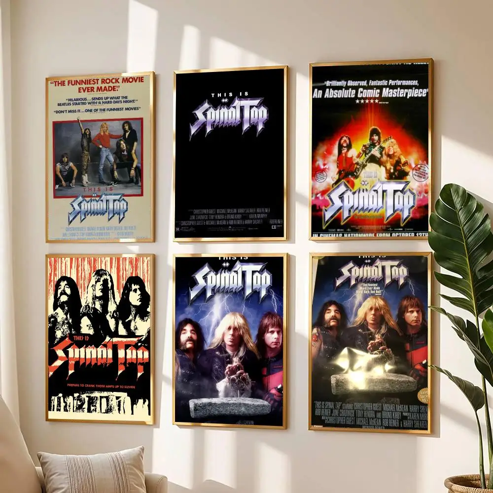 classic movie T-This Is Spinal Tap-P Painting Calligraphy Boho Botanical Decor for Living Room  Elegant Home Style