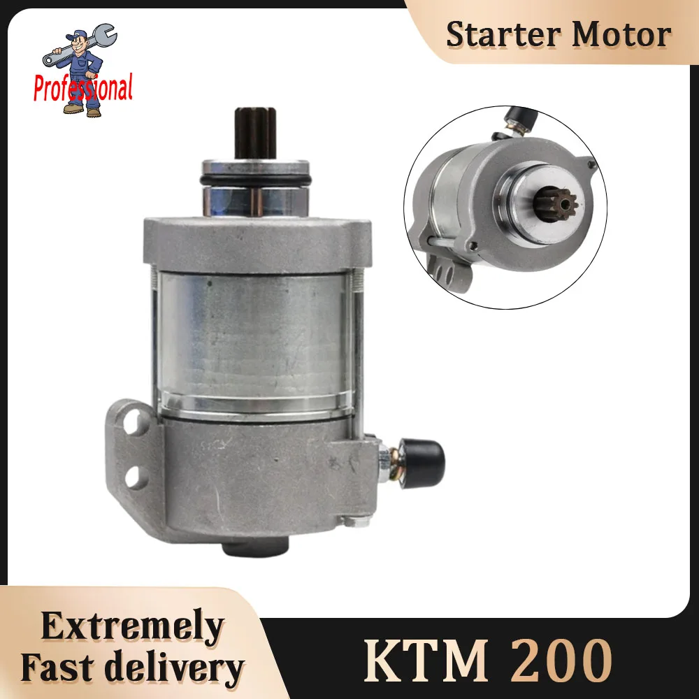 

410W Motorcycle Starter Motor For KTM 250 300 XC XC-W EXC 300 EXC-E FREERIDE 250 R 200 XC-W Motor NO. 55140001000 5140001100