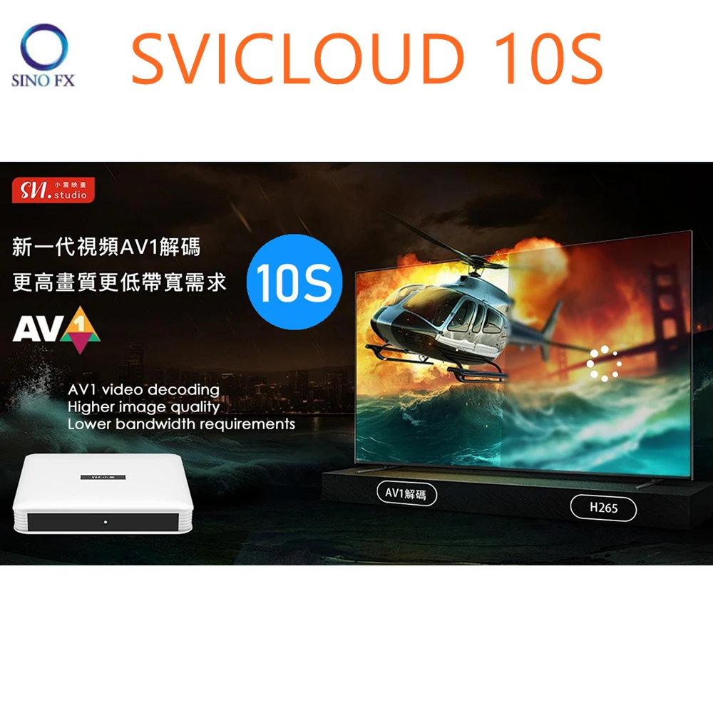 SVICLOUD 11S 2025 Android 12.0 TV Box 2GB 32GB Smart Media Player for Asia Japan Korea Singapore Malaysia USA UK NZ AU