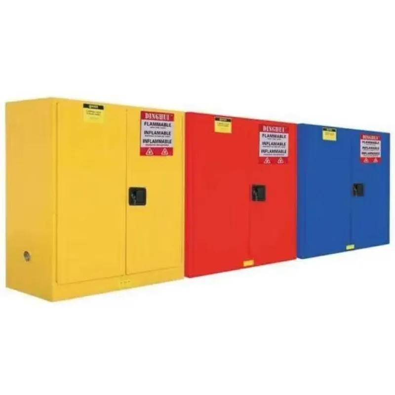 

Hot Cartmay 45-Gallon Yellow Modern Stainless Steel Storage Cabinet for Laboratory Hospital Outdoor Chemical Storage