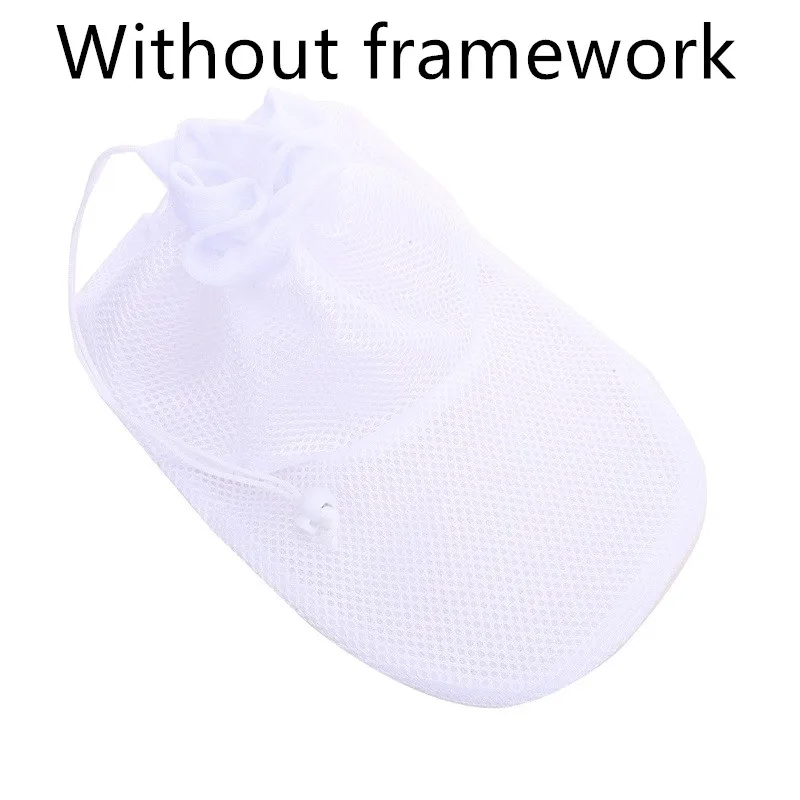 1pcs Anti Deformation Hat Washer Hat Cleaning Kit Hat Washer Cage With Laundry Bag Multifunctional Baseball Cap Hat Washer