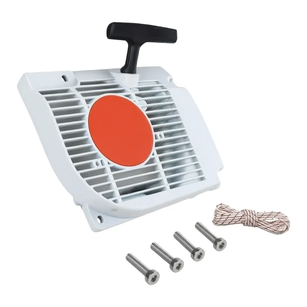 6pcs Recoil Starter Assembly Set for For Chainsaws 029 039 MS290 MS310 MS390 Includes Starter Unit and Hardware