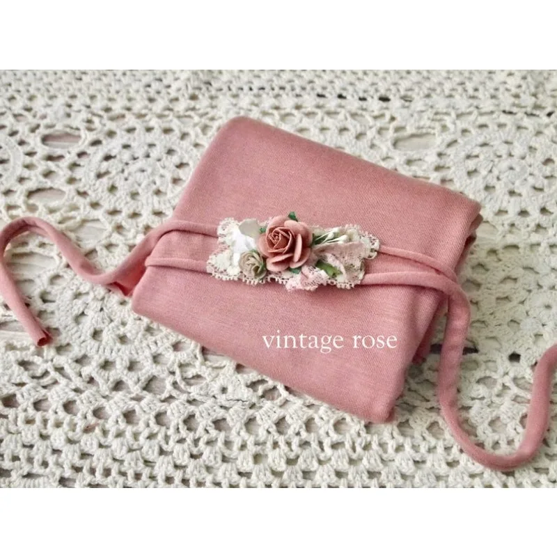 2 шт./компл., набор резинок для фотосъемки новорожденных с бесплатной повязкой на голову, эластичное одеяло из молочного флиса для фотосессии на первый месяц для маленьких мальчиков и девочек