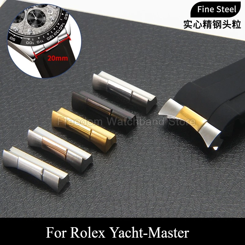 Special Interface Precision-fit Stainless Steel Oxidation-resistant Lightweight Watchstrap End Link 20 21 for Rolex Yacht-Master