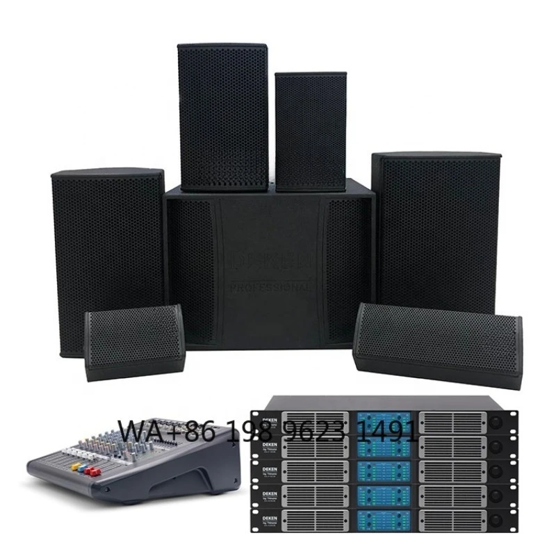 10 Inch 2 Unit 2-Way Pro  Speaker 400W for Stage Disco DJ Karaoke Entertainment