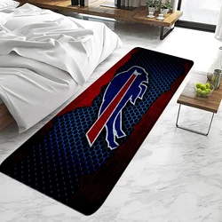 Interior Room Rugby Rugs Foot Carpets Entrance Doormat Bedside NFL Floor Mats Corridor Carpet Anti Slip Buffalo Bills Home Decor