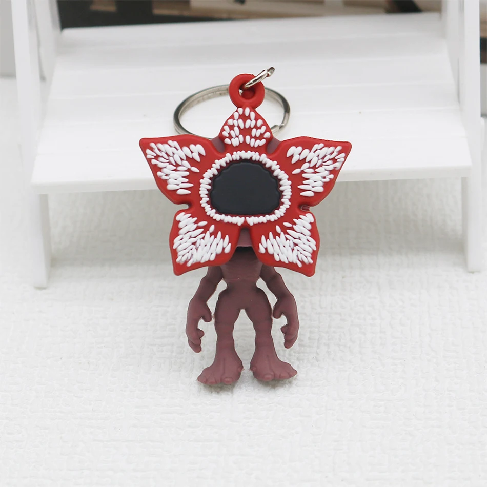 البوب جيب البوب أحد عشر غريب المفاتيح روبن بارب ستيف داستن مفتاح سلسلة حلقية لعبة مجسمة الكبار الأطفال دمى هدايا