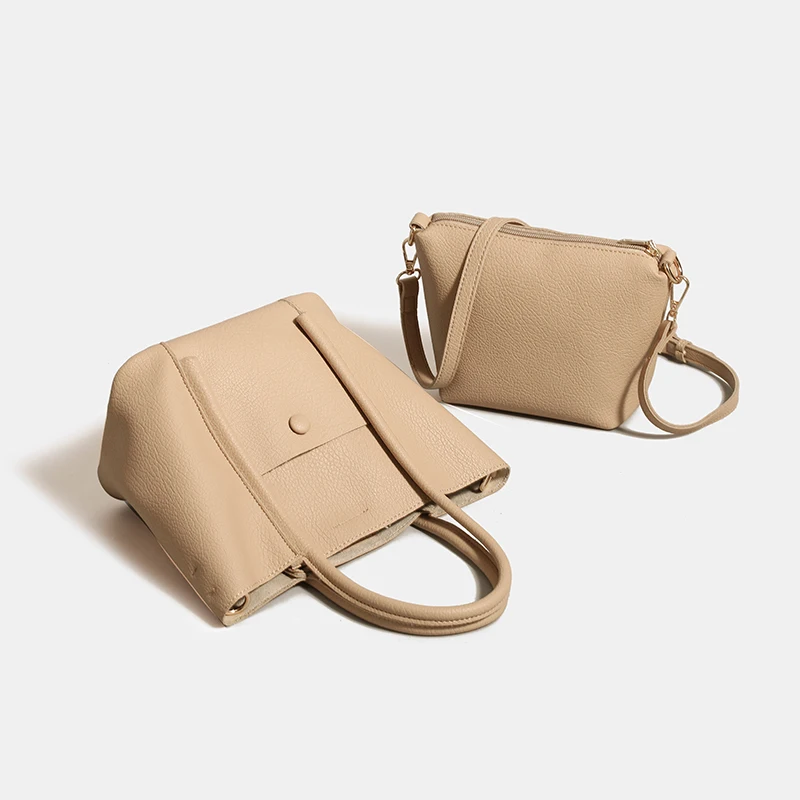 

Women's bag New summer black handbag large capacity shoulder bag niche commuter woman bag Tote bag