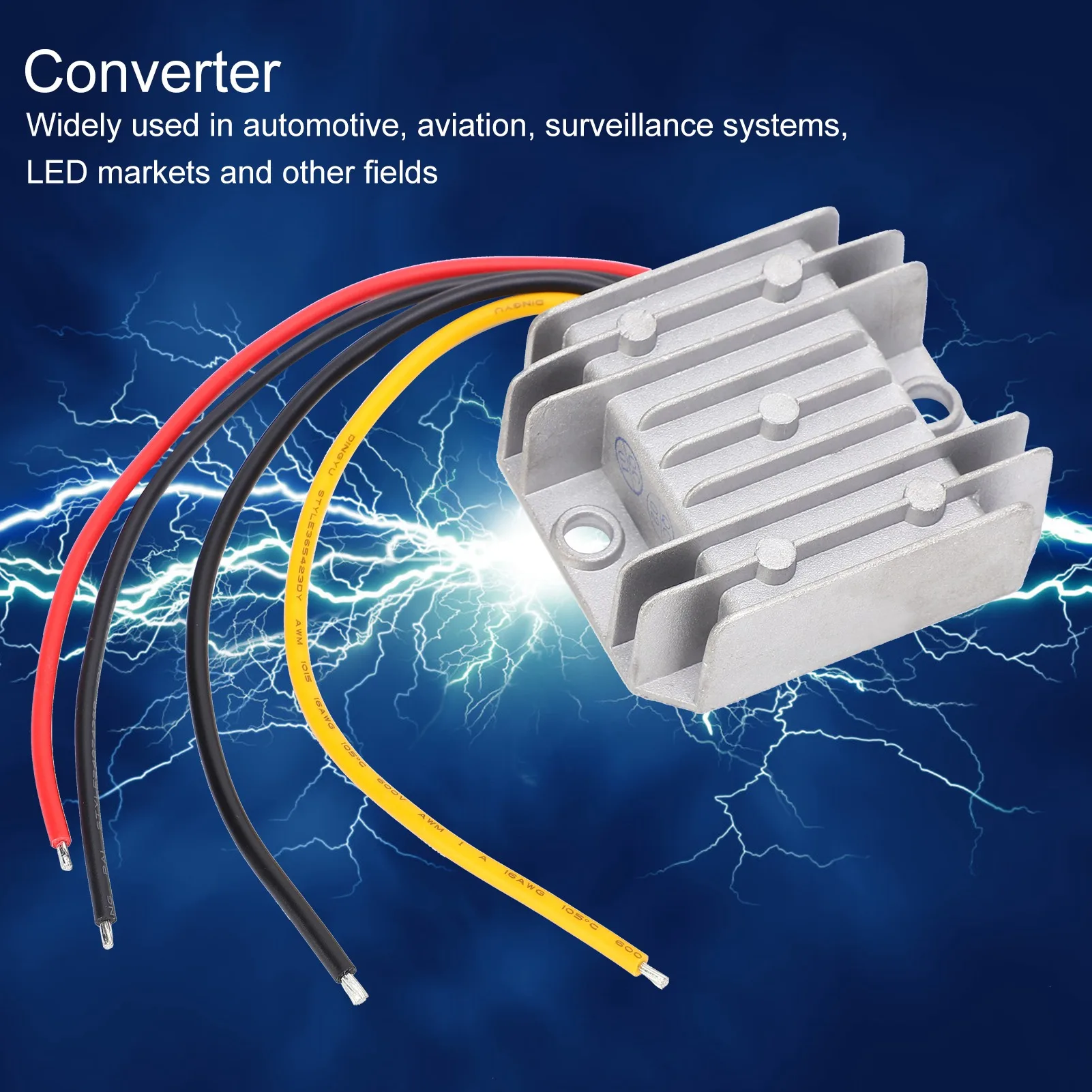 DC Power Converter 9‑40V to 24V Automatic Buck-Boost Voltage Regulator WG9-40S2403Z Voltage Regulator