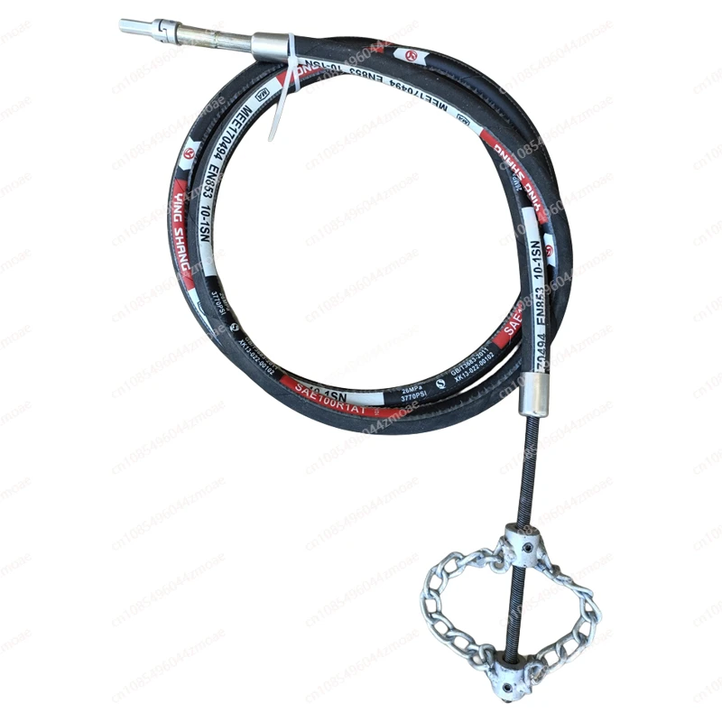 

Electric Drain Auger – 10M Pipe Cleaning Spring Tool with Drill Bit & Rotor, Heavy Duty Chain Dredger for Hotel Kitchen Sink