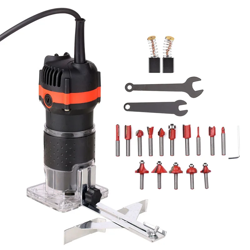 Manufacturer Supply Electric Wood Milling Slotting Machine, Household All Copper Woodworking Carving Drilling Machine