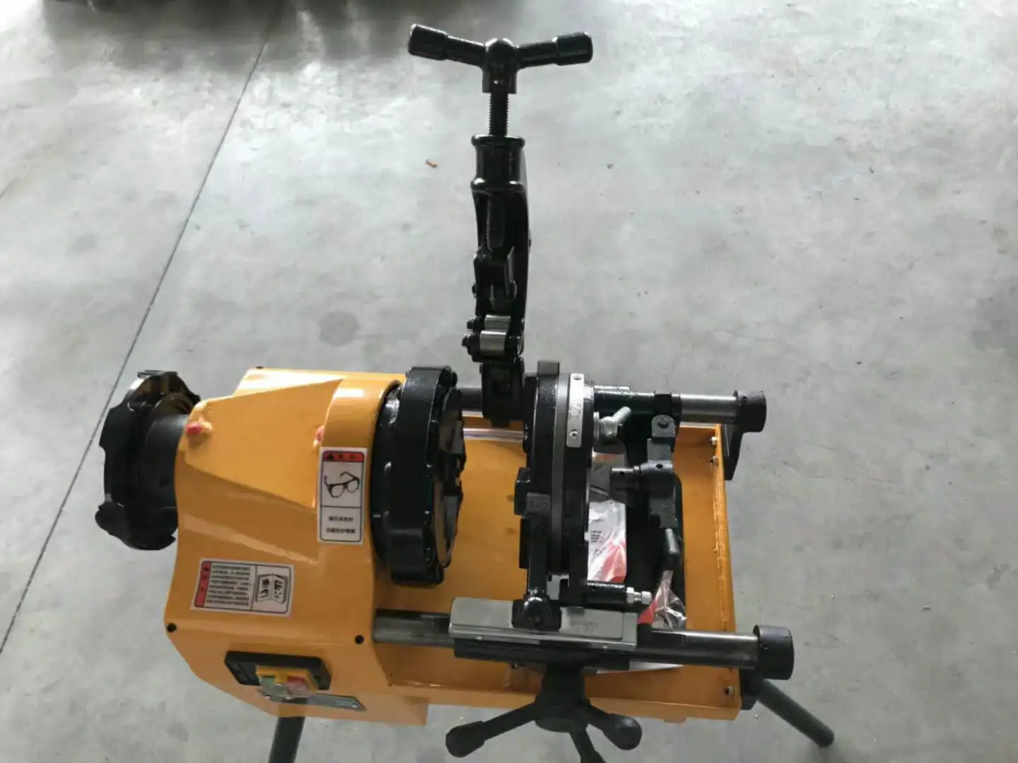 Stainless Steel Pipe Thread Cutting Machine Electric Hydraulic Threading Machine