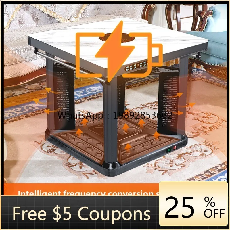 

ZZ Heating Table Electric Heating Table Household Electric Heater Four-Sided Heating Square Table Electric Stove