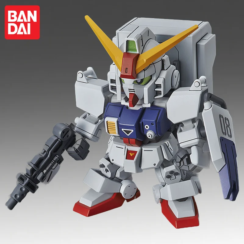 

В наличии: Оригинальная фигурка Bandai SDCS Gundam Ground Type, новая, в коробке, модель аниме-персонажа, игрушка, коллекционная модель.