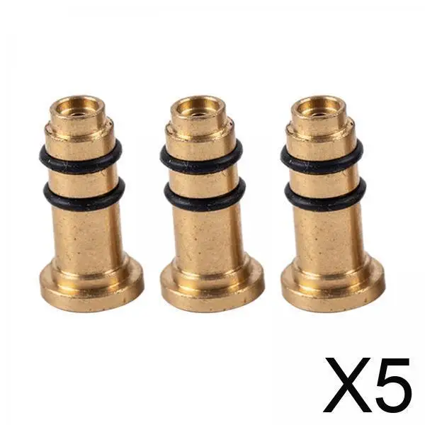 Premium Messing-Butan-Nachfülladapter Gasflaschenanschluss für Camping-Kochgeräte Laterne Grill Zubehör