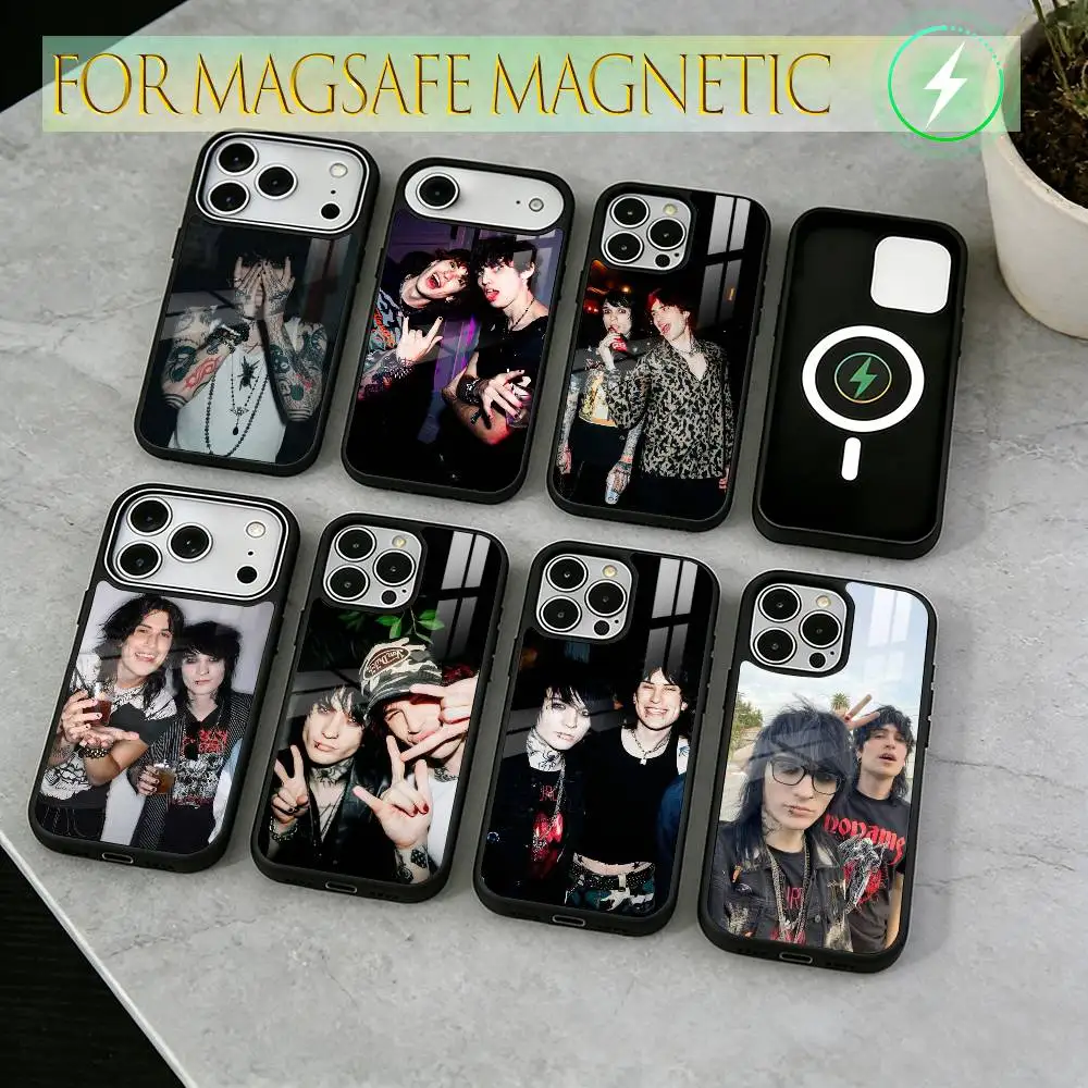 

Jake Webber Johnnie Guilbert Phone Case For iPhone17,16,15,14,13,12,11 Plus,Pro Magnetic For Magsafe Wireless Charging