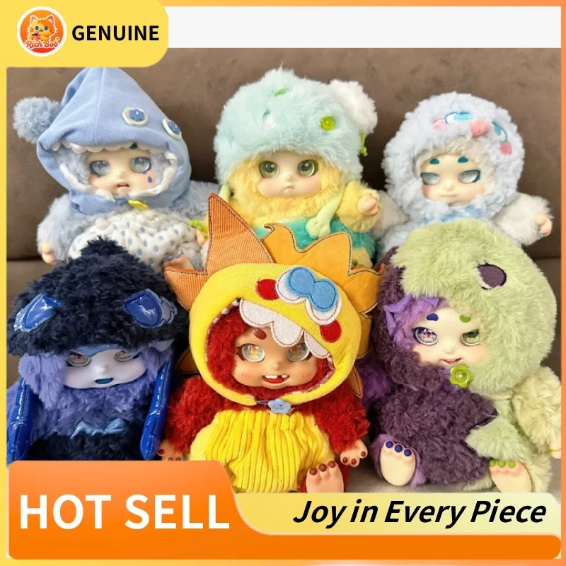 

Genuine Cino Mood Surprise Blind Box Plush Vinyl Kawaii Figure Set Unpredictable Expressions Collectible Surprise Special Gifts