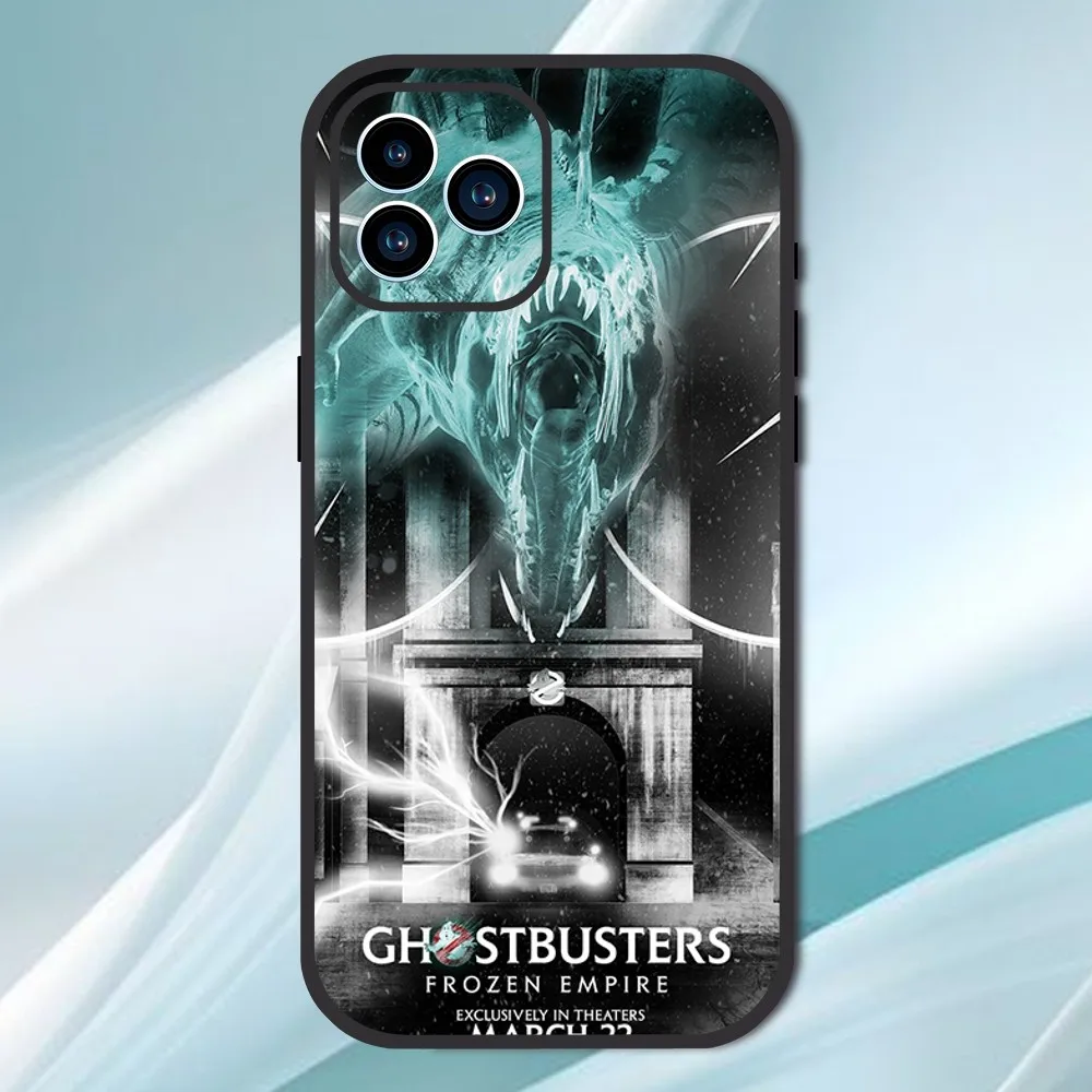 Movie G-Ghostbusters F-Frozen Empire Phone Case For iPhone 13 12 11 14 15 Pro XS Max XR X 8 7 6S 6 Plus SE 2020 Soft Back case