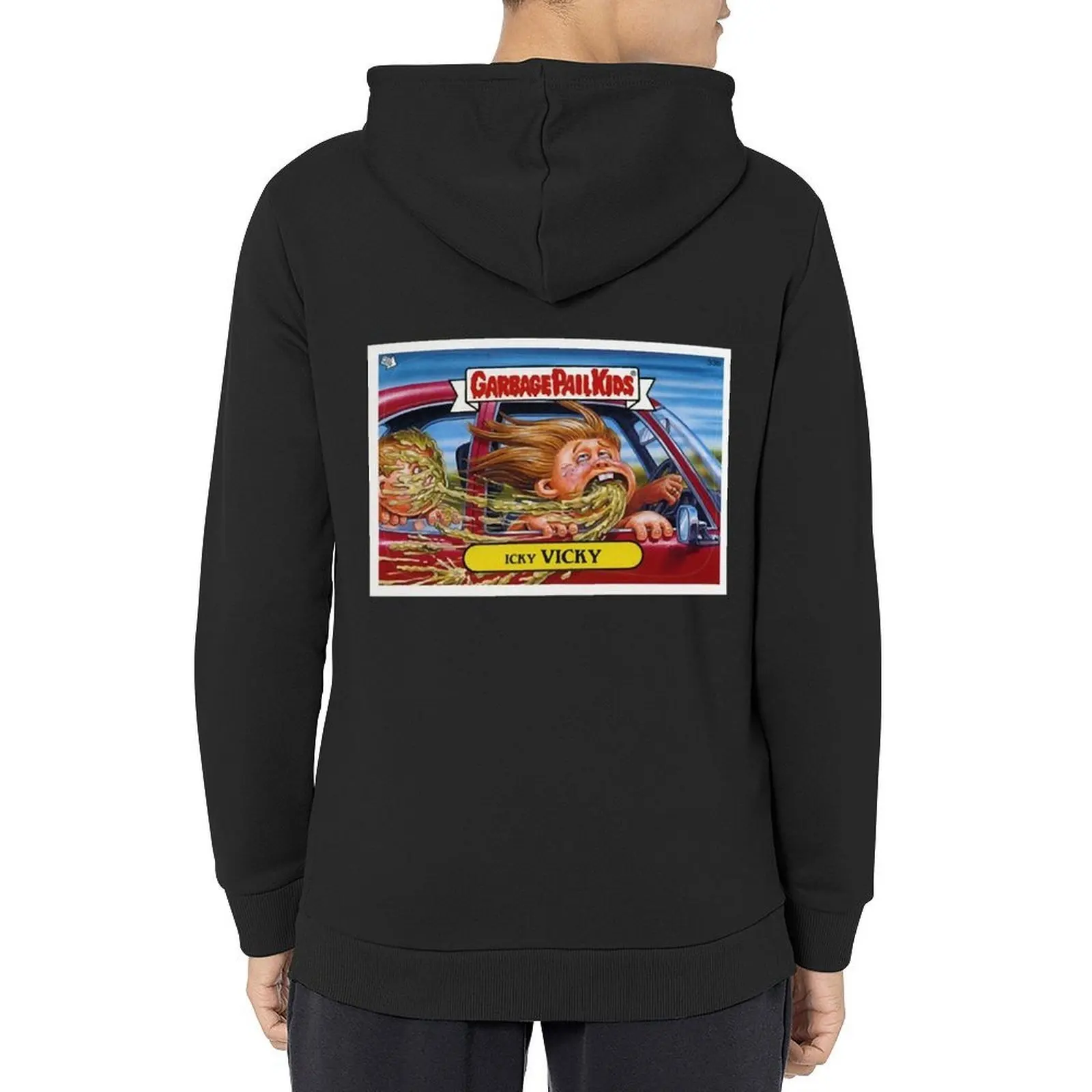 

Icky Vicky Garbage Pail Hoodie male clothes korean clothes men's sweat-shirt set men clothing new in hoodies