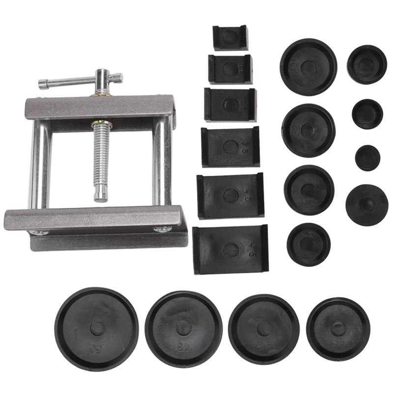 Desktop Assista Case Imprensa, 18 morre, frente, traseira, caso capa, parafuso Pressione Presser, Fechar Relojoeiros Repair