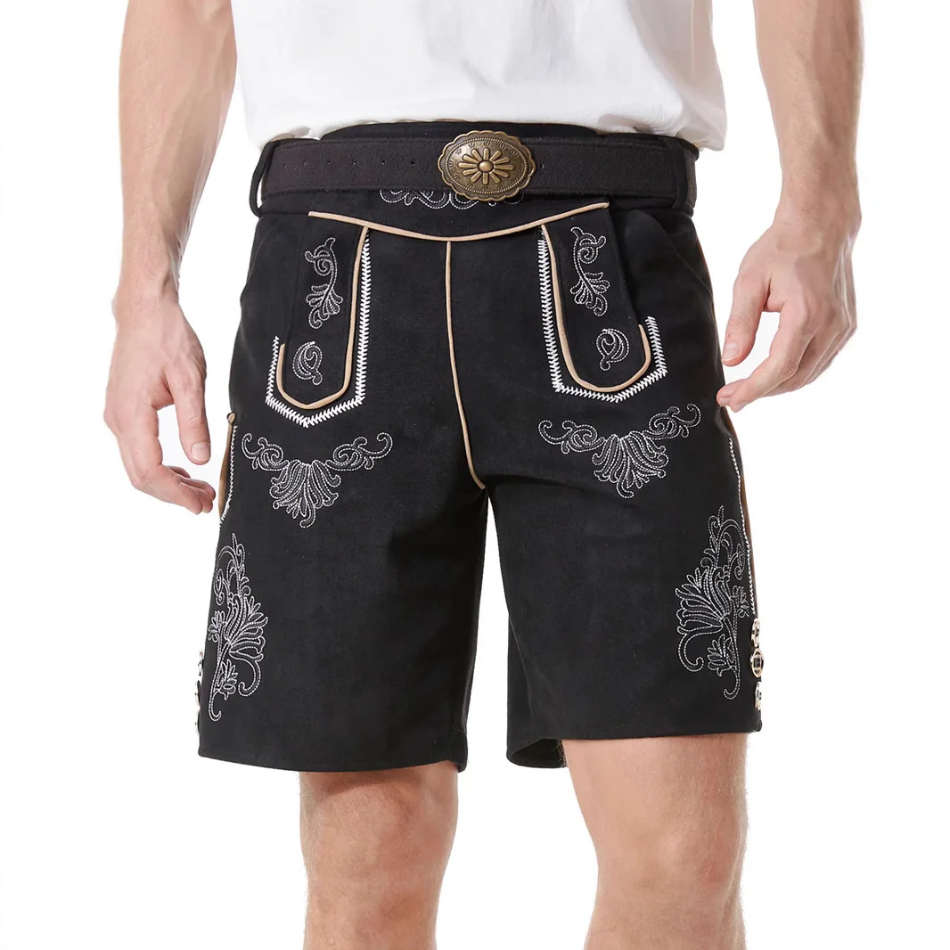 

German Oktoberfest Men's Beer Pants Adult Rave Party Traditional Costume