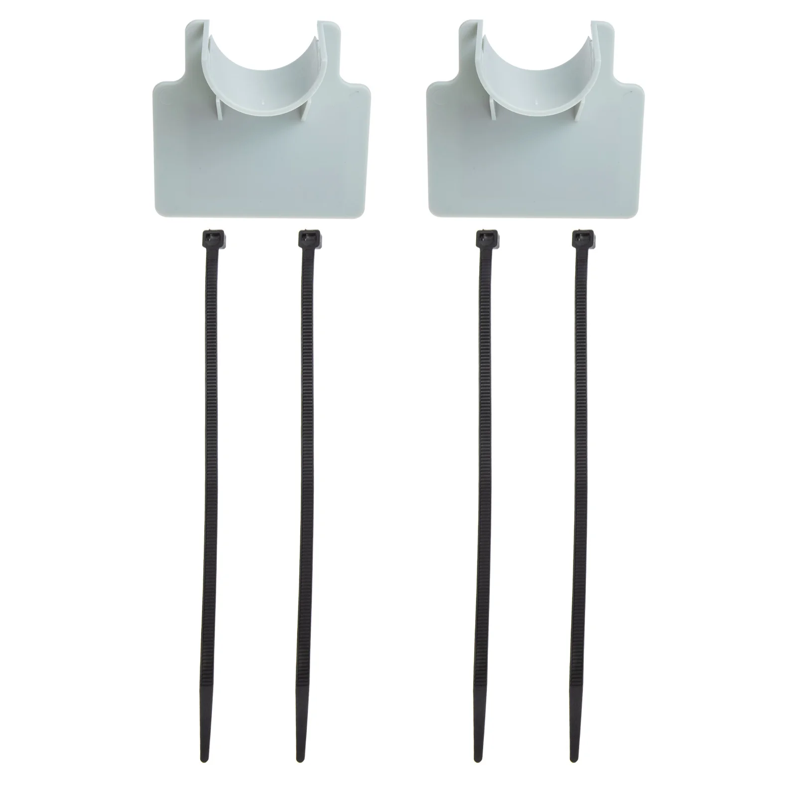 

2 комплекта кронштейнов для поддержки шлангов, практичные держатели для шлангов для бассейна, предотвращающие провисание, прочный держатель для фиксации труб для бассейна, аксессуары