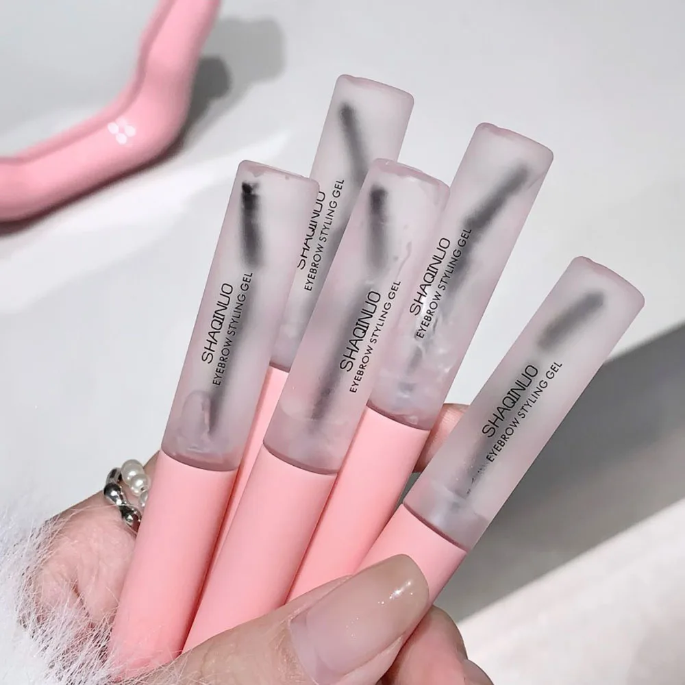 Gel transparent imperméable pour sourcils 3D, crème coiffante naturelle, brosse fine, longue durée, Fiosphbrow, maquillage Regina