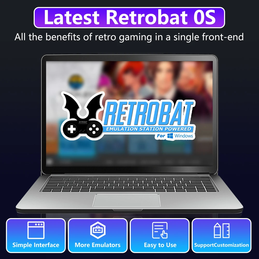 Retrobat 8GB Game TF Card Retro Gaming Memory Card With 3168 Retro Games&2 PC Games 9 Emulators For Rog Ally/Rog Ally X/GPD WIN - Image 4