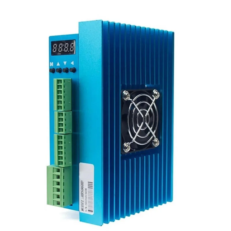 

Интеллектуальный цифровой гибридный драйвер HBS86HD 18–80 В переменного тока, 24–110 В постоянного тока для шагового двигателя Nema34 с замкнутым контуром
