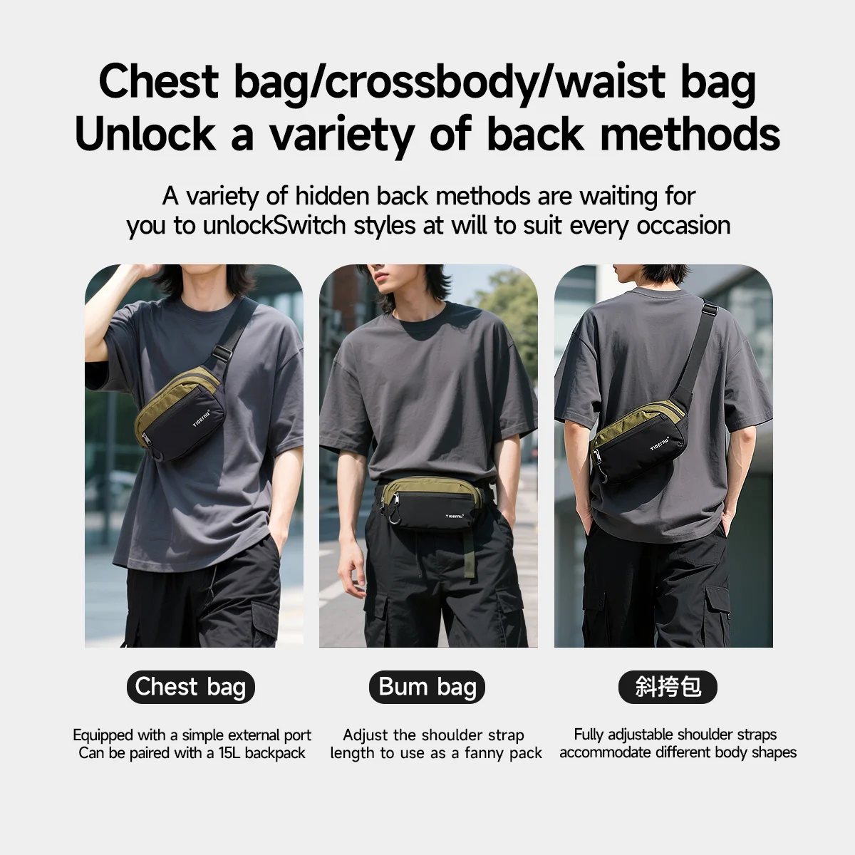 Рисунок 3 - Tigernu поясная сумка поясные сумки