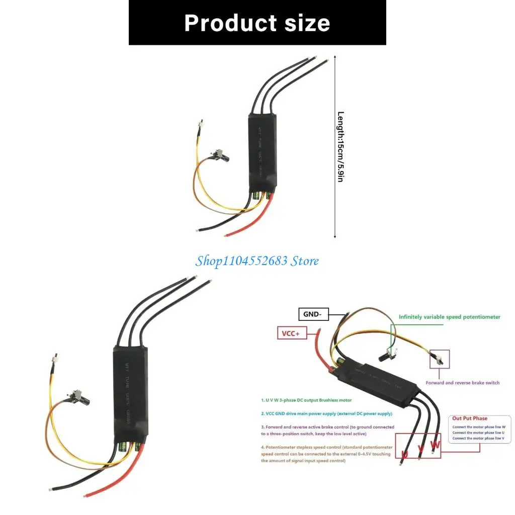 Y6GD Three Phase Brushless Motor Unit 1000W Best Rates Brushless Motor for Industry