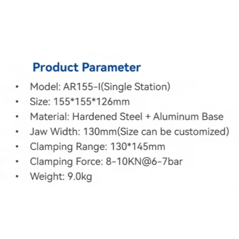 Pneumatic Zero Point Clamp Series AR155-II(Double Station)